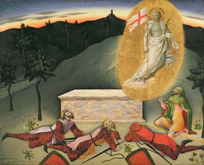 La Resurrezione, XV secolo da Master of the Osservanza